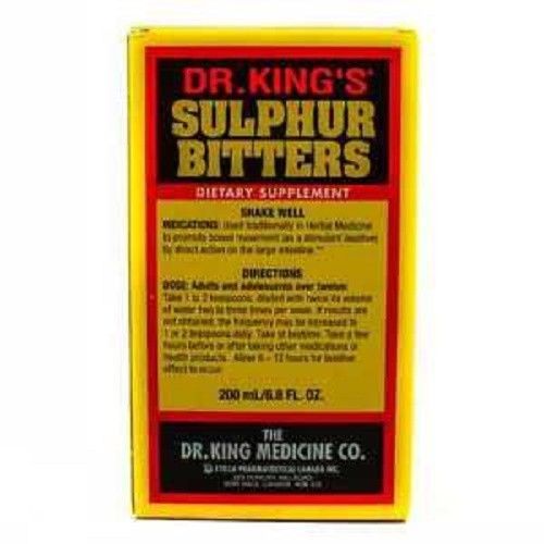 3 Dr King King's Sulphur Bitters Dietary Supplement 200 ml 6.8 oz - $85.00