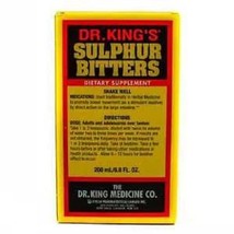 3 Dr King King&#39;s Sulphur Bitters Dietary Supplement 200 ml 6.8 oz - £67.15 GBP