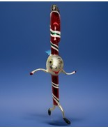 RARE Retired Christopher Radko “A Dash of Mint” 10-1183-1 Candy Cane Orn... - $2,656.46 MXN
