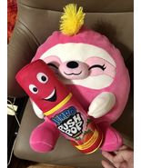 Susie the Sloth Pink Snackles Plush Jumbo Strawberry Push Pop 14 Inch Zu... - €16,41 EUR