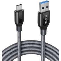 Anker USB C Cable, PowerLine+ USB-C to USB 3.0 cable (3ft), High Durability, for - £31.59 GBP