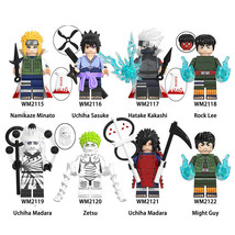 8PCS Naruto series action figure Lego building toy set gift - £15.12 GBP