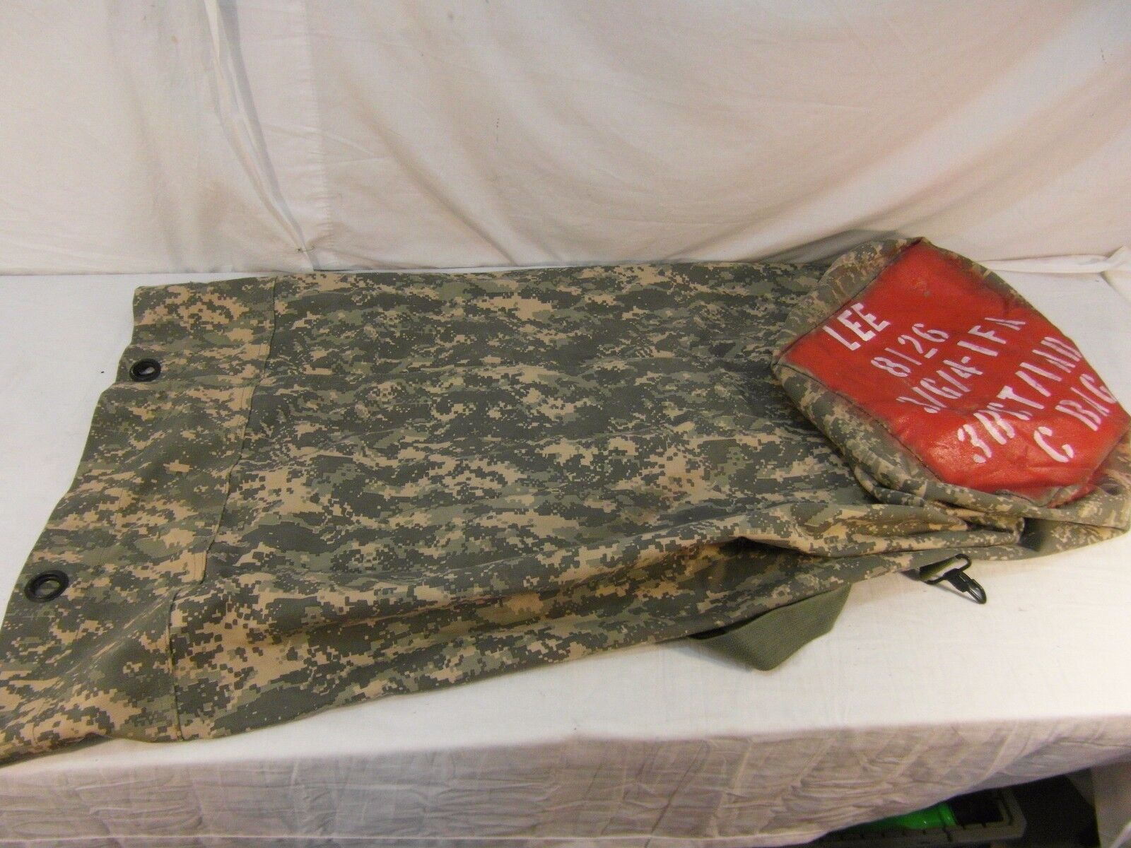 US Army Surplus 100% Cotton 36&quot; X 21&quot; ACU Digital Universal Pattern Seabag - $21.47