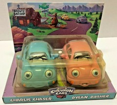 Chevron Cars Charlie Chaser Dylan Dasher Set of 2 Vehicles - $19.80
