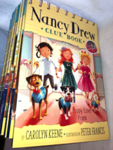 Nine Nancy Drew Clue Paperback Books - £15.74 GBP