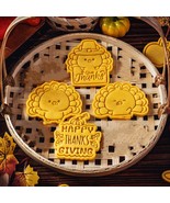 Thanksgiving Turkey Cookie Mold, Cookie Cutter, Cookie Press, Cookie Stamp - $4.24 - $12.66