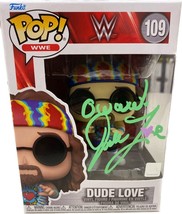 Autographed Funko POP! #109 WWE Dude Love  Mick Foley Owww! Zombie Hideout COA - £70.39 GBP