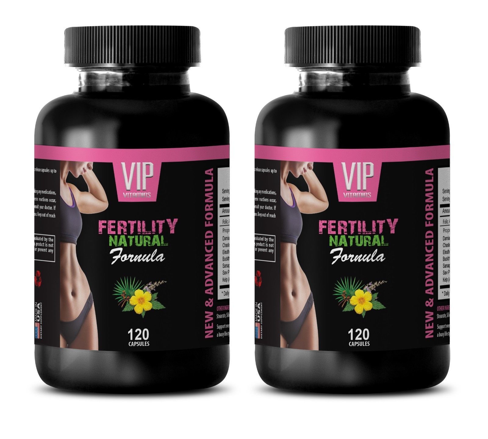 wellness and fitness -2B FERTILITY NATURAL 240 CAPSULES - folate b9 - $33.62