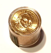 Danbury Mint  James Madison Presidential Dollar Coin Roll of 12 Uncirculated - £19.10 GBP