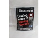 Pack Of (10) Ultra Pro Leading Name In Gaming Sleeves Clear Standard Siz... - $9.89