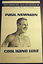 Paul Newman (Cool Hand Luke) ORIG,1967 Movie Pressbook (Classic Icon Film) - £155.33 GBP