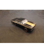 Hot Wheels &#39;70 Road Runner Black/Orange Car Malaysia Base - $6.72 CAD