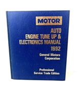 Motor Auto Engine Tune Up And Electronics Manual 1989 - 1992 General Motors - $14.25