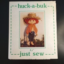 Huck-a-buk Quilt Pattern Just Sew Huckleberry Finn Doll VTG Templin Willmott - £6.15 GBP