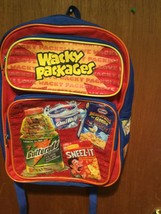 Pre Owned Kid&#39;s Wacky Packages Backpack *Pre Owned No Tags* nn1 - $15.99