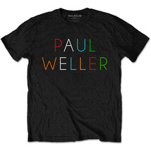 Paul Weller Multicoloured Logo Official Tee T-Shirt Mens Unisex - £25.04 GBP