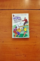 Sports Pocket Trivia Game ~ Series 5 ~ According To Professor Hoyle ~ 1984 - £5.20 GBP