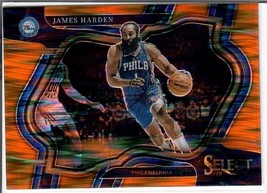 2022-23 Panini Select Orange Flash Prizms #225 James Harden NM-MT 76ers ID:72679 - £6.81 GBP