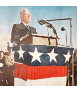 1956 President Harry Truman Speaking At Podium Life Magazine Page DWJJ12 - $29.99