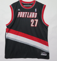 Adidas NBA Portland Trail Blazers Jusuf Nurkic Swingman Black Jersey Sz XL 27 - £36.16 GBP