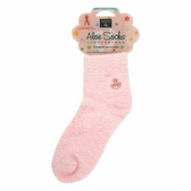 Earth Therapeutics Foot &amp; Pumice Products Aloe Infused Sock - Pink - £9.39 GBP