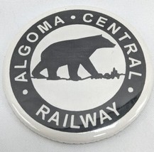 Algoma Central Railway Bear Pinback 2&quot; - $53.45