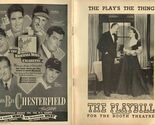 Playbill The Plays The Thing Booth Theatre 1948 Louis Calhern Faye Emerson - $11.88