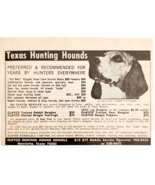 1973 Clayco Hunting Hounds Kennels Advertisement Texas Beagles Dogs Pets... - $367.32 MXN