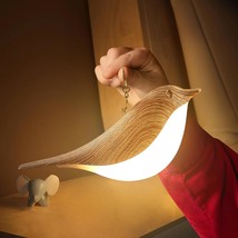 Small Desk Lamp, Cordless Bird Lamp Bedside Table Lamps With 3 Color Temperature - £21.61 GBP