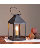 New Square Table Accent Light in Smokey Black Tin - $895.60 MXN