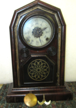 Antique E. N. Welch 1900 Mantel / Wall Clock - $186.98