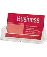 Esselte Landscape Business Card Holder (Clear) - $30.22