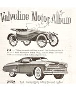 1950 Valvoline Motor Oil Vehicle Album Classics Advertisement Automobili... - $34.03 CAD