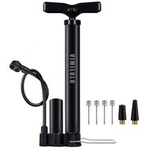 VIMILOLO Bike Floor Pump Inflator for Presta & Schrader Valves with Gauge - $56.93 MXN VIMILOLO Bike Floor Pump Inflator for Presta & Schrader Valves with Gauge - $56.93 MXN