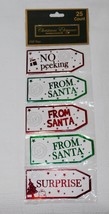 Country Silk Christmas Elegance Gift Tags 25 Count - $4.99