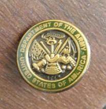 Department of the Army Very Small Lapel Pin 5/8 inch - £4.49 GBP
