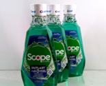 Crest Scope Outlast Mouthwash 33.8 oz Long-Lasting Minty Fresh Breath Pa... - £17.39 GBP