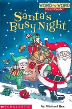 Santa&#39;s Busy Night (Word By Word First Reader) by Michael Rex / Paperback - £0.88 GBP