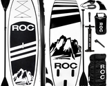 Roc Inflatable Stand up Paddle Boards with Premium SUP Paddle Board Acce... - $364.53