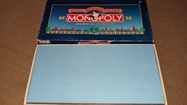Parker Brothers Vintage Monopoly Deluxe Anniversary Edition 1985 Complete Nice - £26.18 GBP