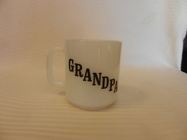 Grandpa Grandfather Glabake White Ceramic Coffee Cup With Slogan - $20.00
