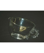 Candlewick Clear by Imperial Glass Ohio Coffee Tea Punch Cup w Beaded Ha... - £7.11 GBP