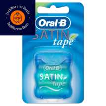 Oral-B Satin Tape Dental Floss, Mint Flavor, 1 Count 1 (Pack of 2)  - £13.23 GBP
