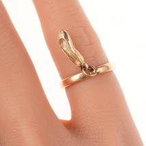 sz3 Retired James Avery 14k gold Ballet slipper ring - $363.83