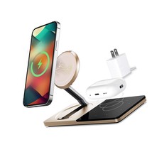 Wireless Charger,Magnetic Wireless Charging Station - £94.41 GBP