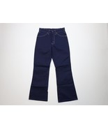 NOS Vintage 70s Streetwear Boys 14 Flared Wide Leg Denim Jeans Indigo Bl... - €55,46 EUR