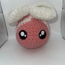 Plush Pink and White Small bee - $10.00