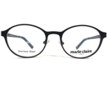 Marie Claire Pequeña Gafas Monturas 6236 Black / Navy Redondo Completo B... - $32.35
