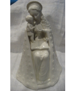 MJ Hummel-Goebel- Flower Madonna &amp; Child-Ivory Porcelain-9&quot; T-Full Bee-1... - €42,93 EUR