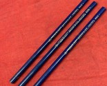 3 VTG Mongol 865 Colored Indelible Blue Pencil Eberhard Faber UnUsed - $19.75
